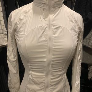 Lululemon white zip up